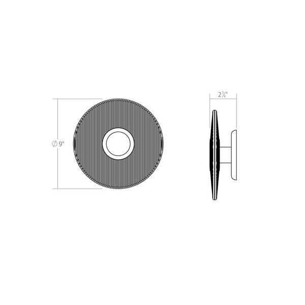 Meclisse 9-Inch LED Scone, image 3