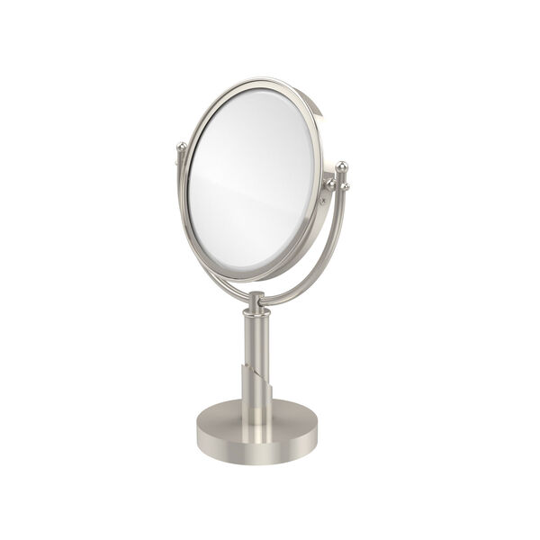 Soho Collection 8 Inch Vanity Top Make-Up Mirror 5X Magnification, Polished Nickel, image 1