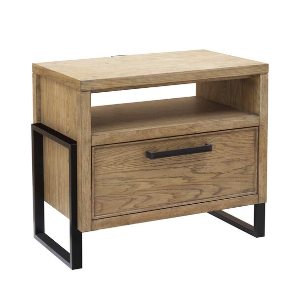 Catalina Distressed Wood Accent Nightstand, image 6