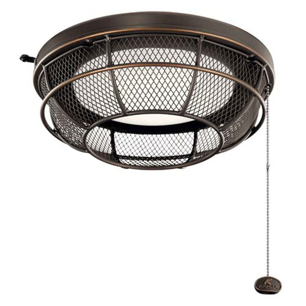 Olde Bronze LED 13-Inch Ceiling Fan Light Kit, image 1