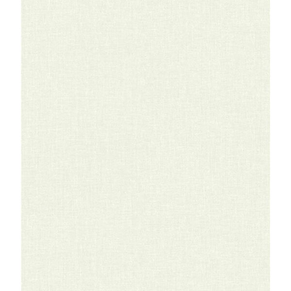 Norlander White and Off White Nordic Linen Wallpaper - SAMPLE SWATCH ONLY, image 1