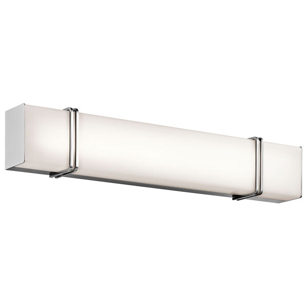 Impello Chrome 30.5-Inch LED Linear Bath Bar, image 1