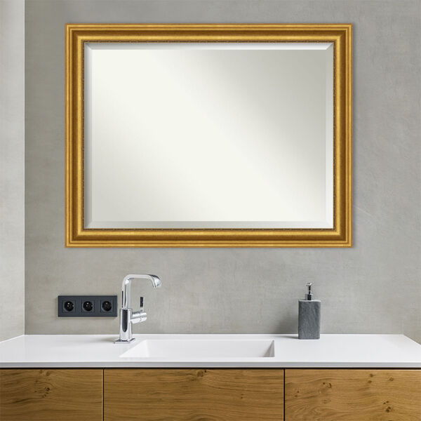 Parlor Gold Bathroom Vanity Wall Mirror, image 3