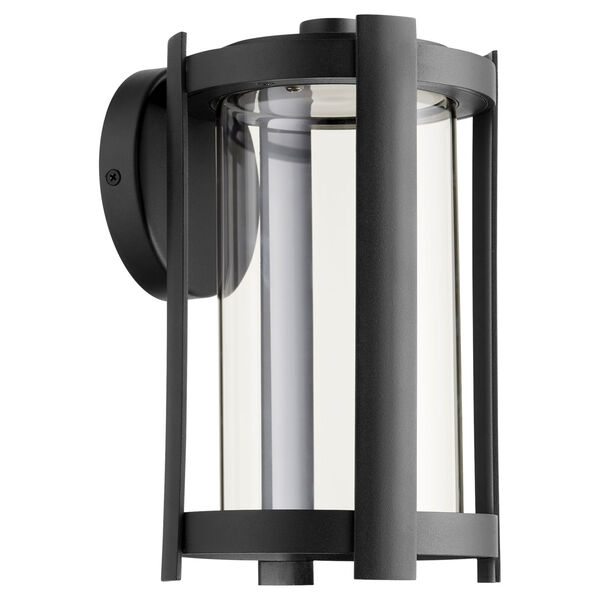 Solu Noir 11-Inch LED Outdoor Wall Sconce, image 1