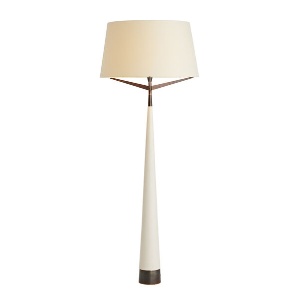 Elden White One-Light Floor Lamp, image 2