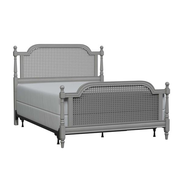 Melanie French Gray Queen Bed, image 1