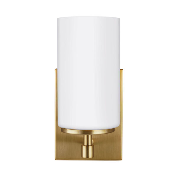 Alturas Satin Brass 4-Inch One-Light Bath Light, image 2