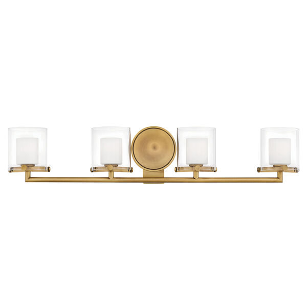 Rixon Heritage Brass Four-Light LED Bath Vanity, image 2