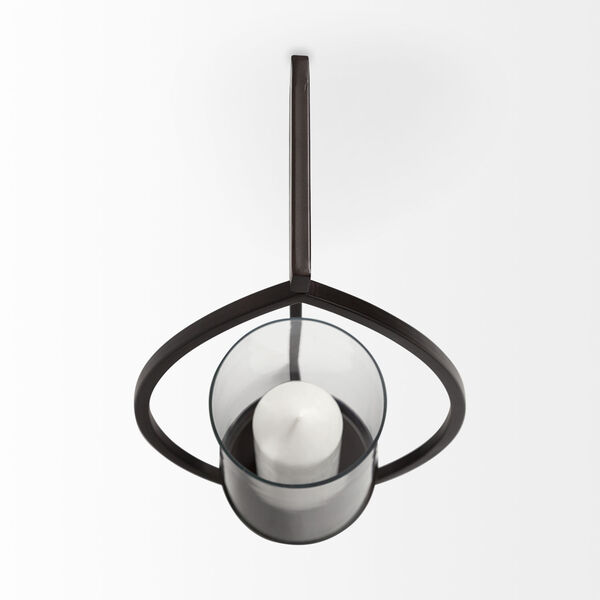 Drax Black Wall Candle Holder, image 6