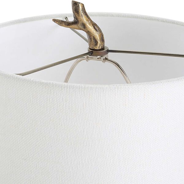 Hayden Antique Gold Twig One-Light Table Lamp, image 5