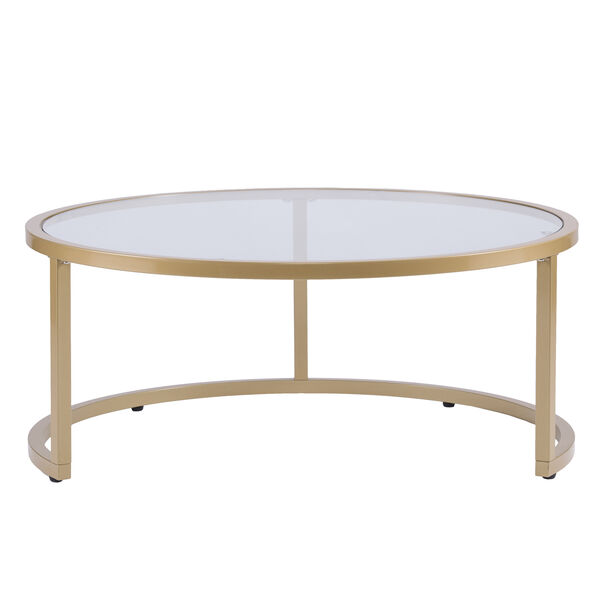Evelyn Gold Cocktail Nesting Tables, image 3