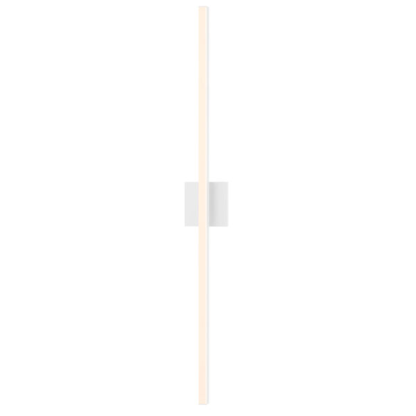 Stix Satin White 40-Inch LED Bath Bar, image 1