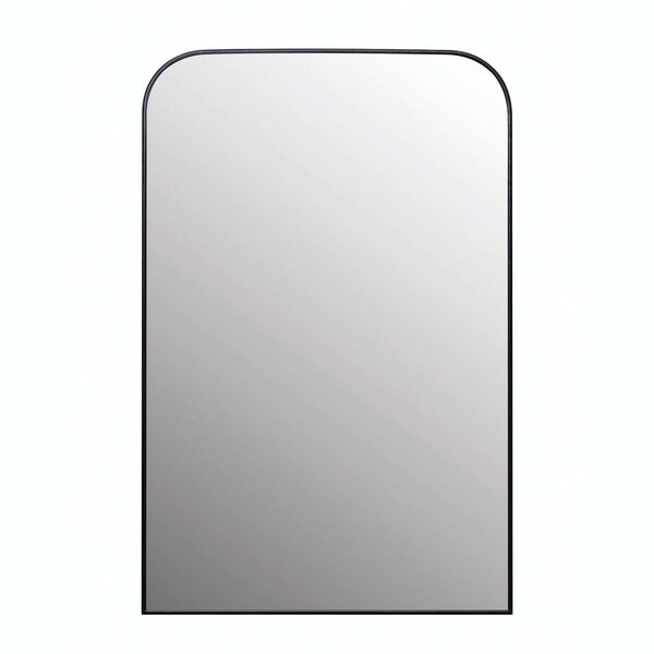 Black 42 x 65-Inch Framed Wall Mirror, image 4