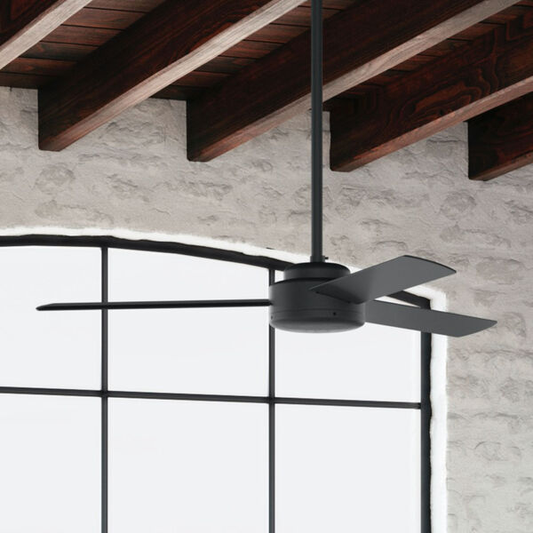 Presto Matte Black 52-Inch Ceiling Fan, image 7