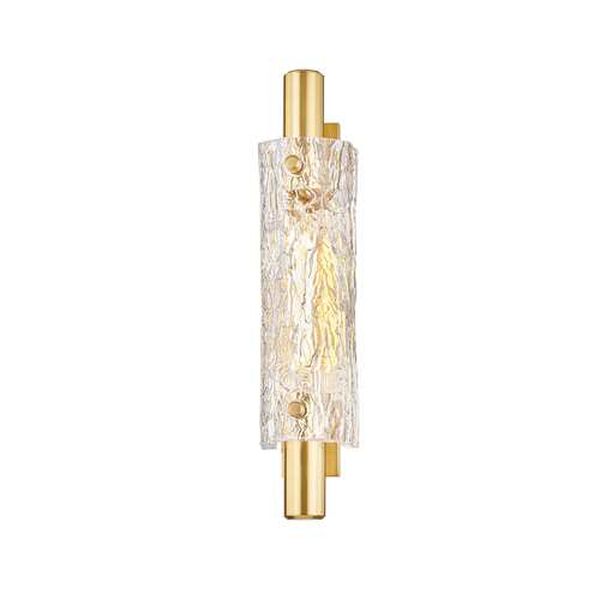 Harwich Aged Brass One-Light Wall Sconce, image 1