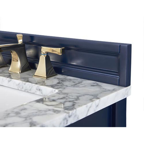 Adeline Heritage Blue 48-Inch Vanity Console with Farmhouse Sink, image 2
