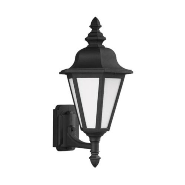 Wellington Black 10-Inch One-Light Outdoor Wall Lantern, image 1