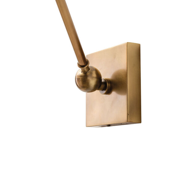 Padma Antique Brass One-Light Arm Swing, image 5