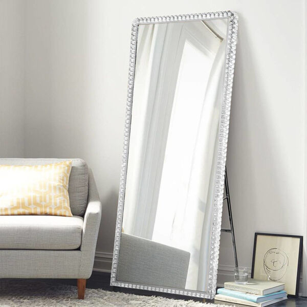 Marilyn Chrome LED Floor Mirror, image 3
