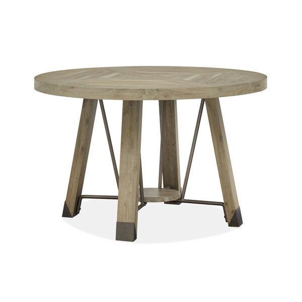 Ainsley Brown 48-Inch Round Dining Table, image 1