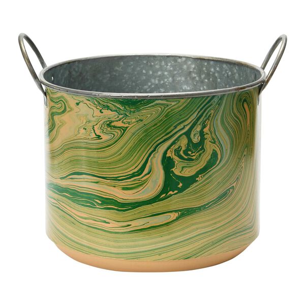 Multicolor Bucket with Handle, Set of 2, image 4