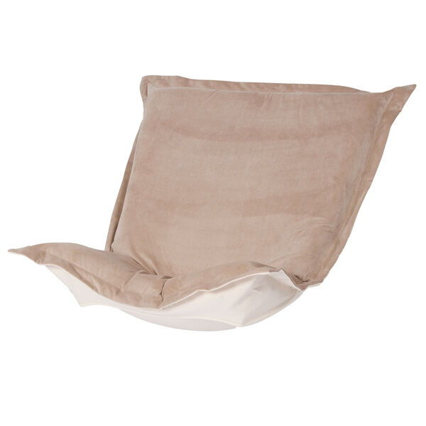Bella Sand Puff Chair Cover, image 1
