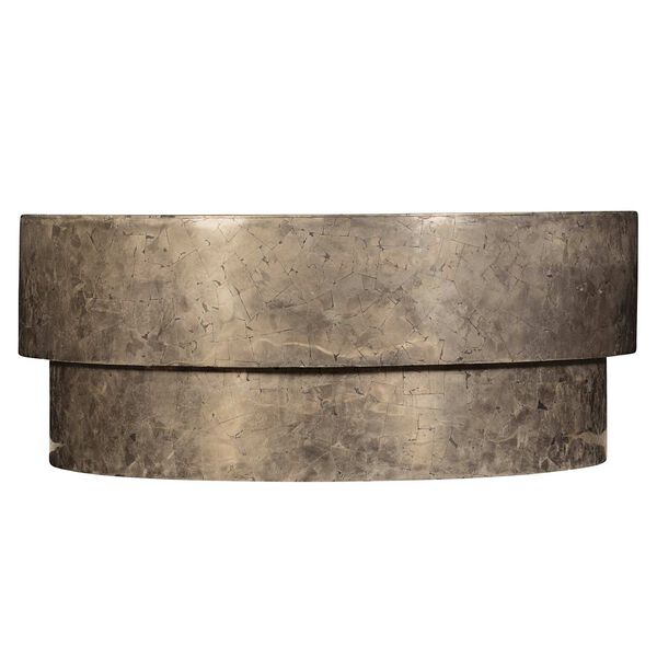 Pyrite Pale Brass Round Cocktail Table, image 3