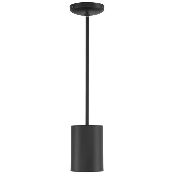 Pilson Matte Black 7-Inch One-Light Mini Pendant, image 3