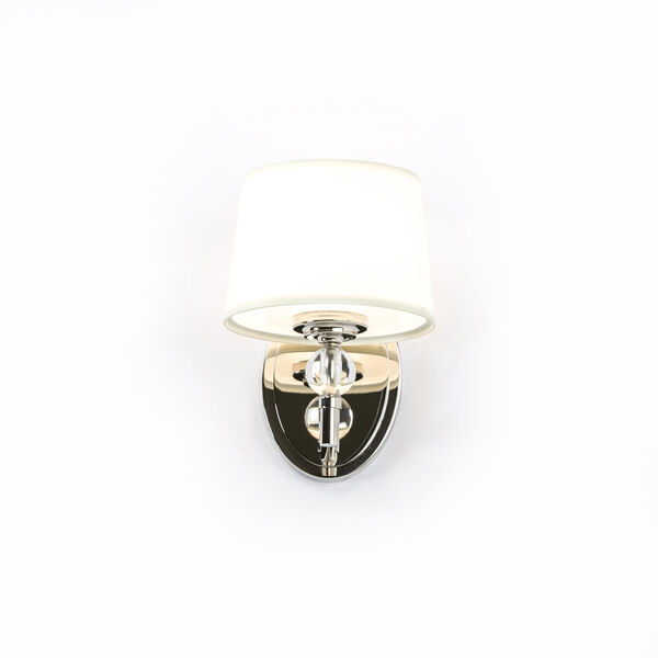 Isles Polished Nickel One-Light Wall Sconce, image 2