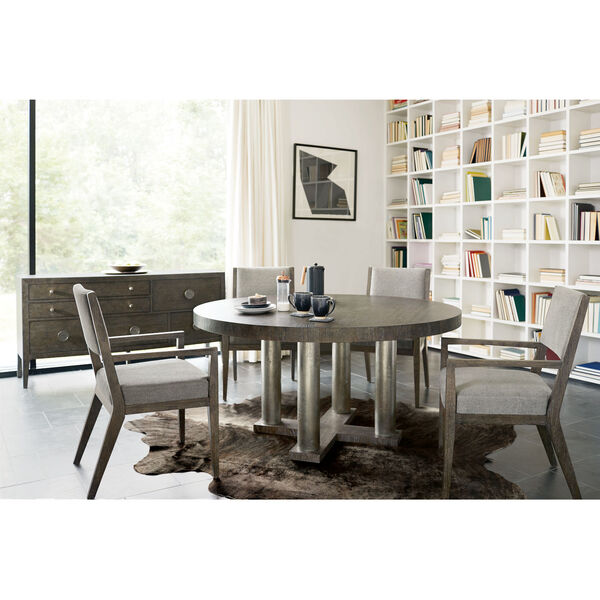 Linea Black and Gray Dining Table, image 3