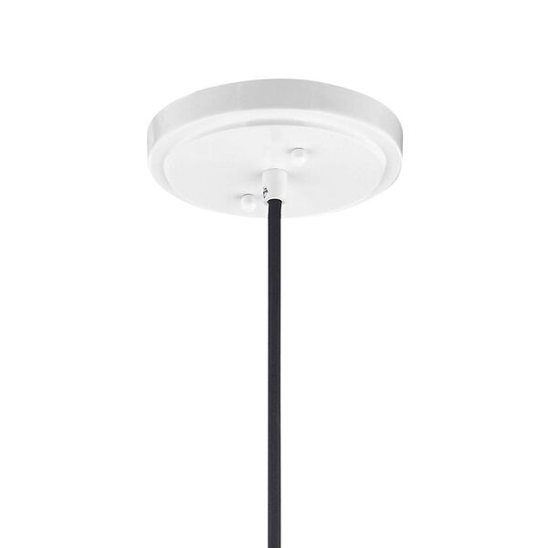Zailey White12-Inch  One-Light Pendant, image 2