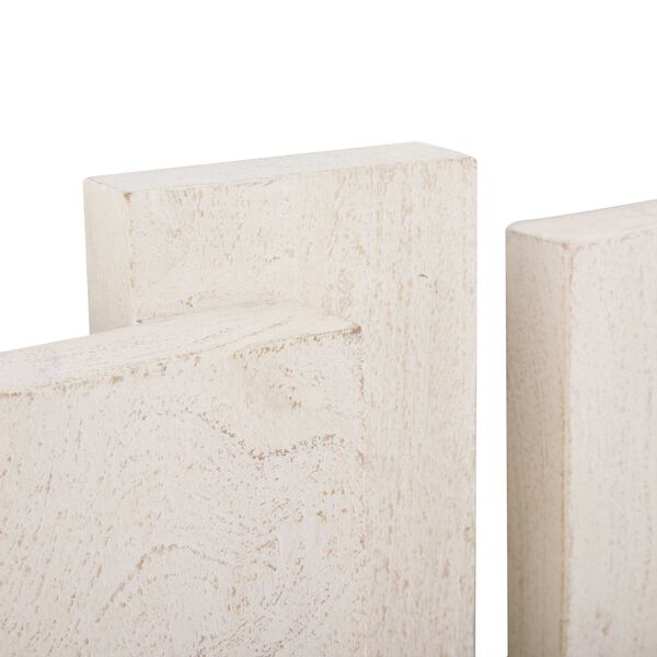 Pierson Whitewash Sandblasted Wood Wall Plaques, Set of Three, image 5