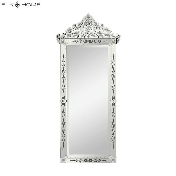 Silver Manor House Venetian Mirror, image 4