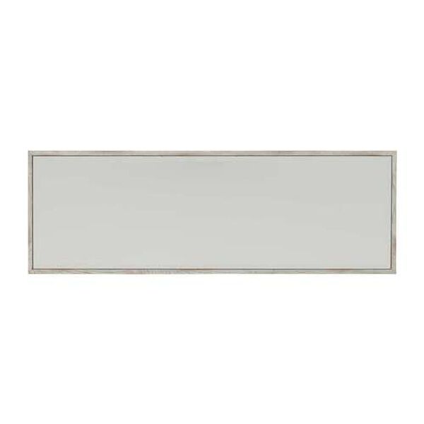 Ledger Aged White Credenza with Glass Inlay, image 6