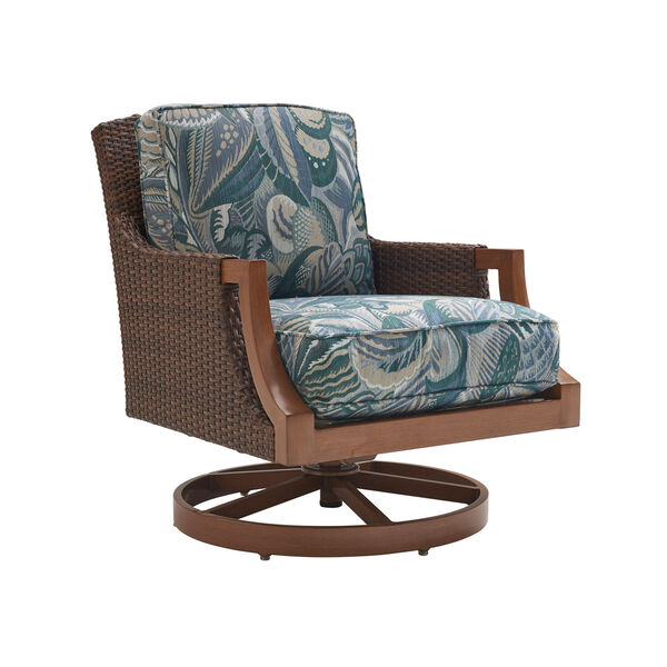Harbor Isle Multcolor Swivel Rocker Lounge Chair, image 1