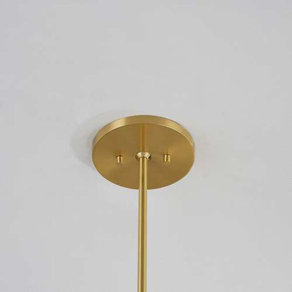 Glenmoore Aged Brass One-Light Pendant, image 4