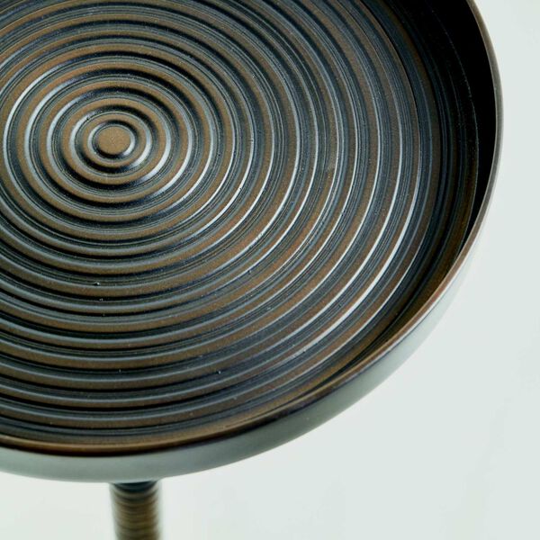 Cordoba Bronze Round Chairside Table, image 2