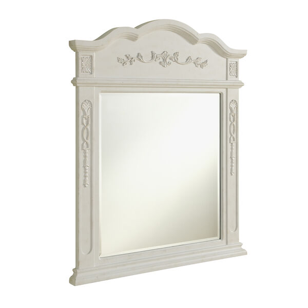 Danville Antique Frosted White Mirror, image 1