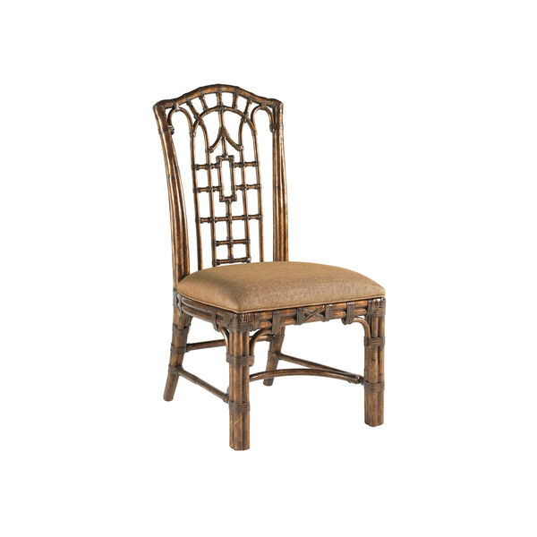 Royal Kahala Gold Pacific Rim Side Chair, image 1
