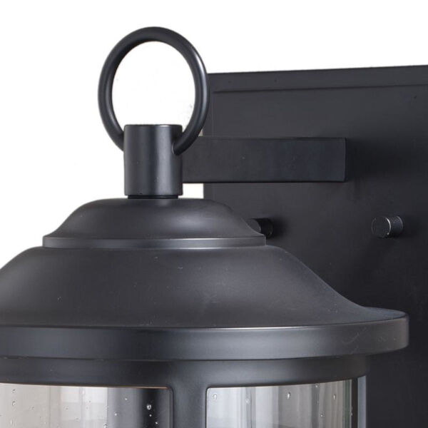 Southport Matte Black 9-Inch One-Light Outdoor Wall Mounted, image 2