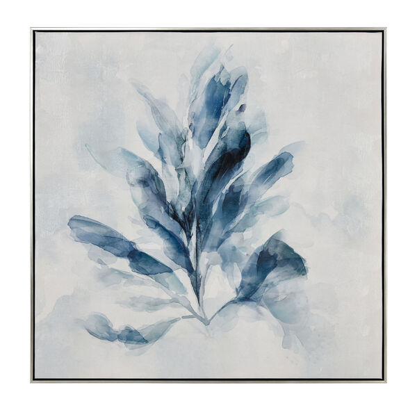 Blue Seagrass II Multicolor 33 x 33 Inch Framed Wall Art, image 1