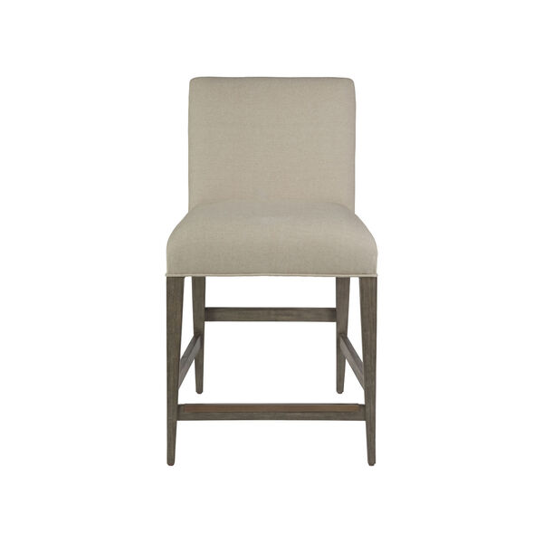 Cohesion Program Brown Madox Upholstered Low Back Counter Stool, image 4