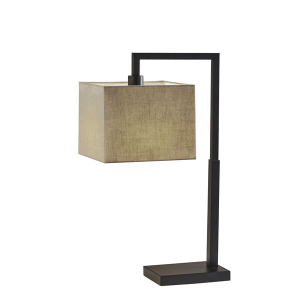 Richard Black One-Light Table Lamp, image 1