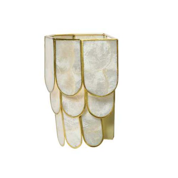 Gold One-Light Four-Tier Wall Sconce, image 4