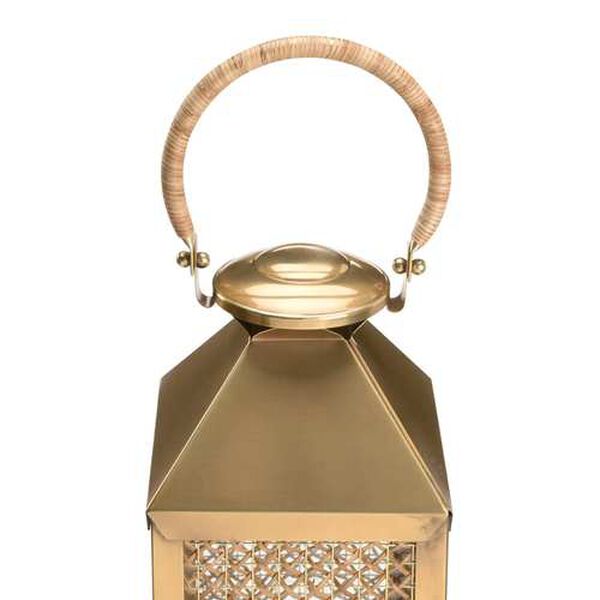 Copper and Natural Brunching Lantern, image 11