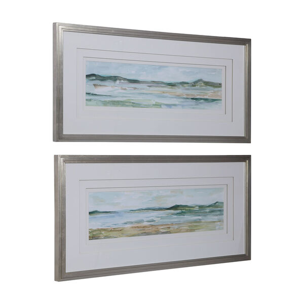 Panoramic Seascape Print, Set of Two, image 3