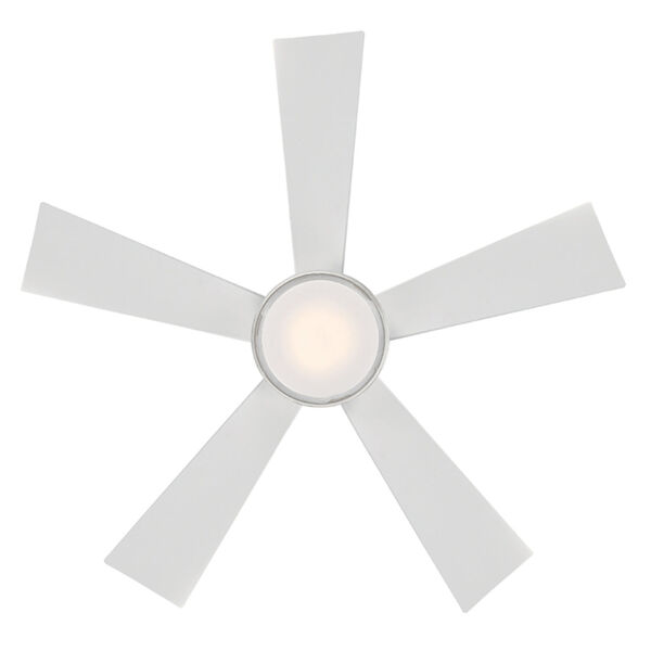 Wynd Matte White 42-Inch 3000K LED Downrod Ceiling Fans, image 4