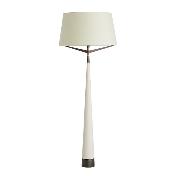 Elden White One-Light Floor Lamp, image 1