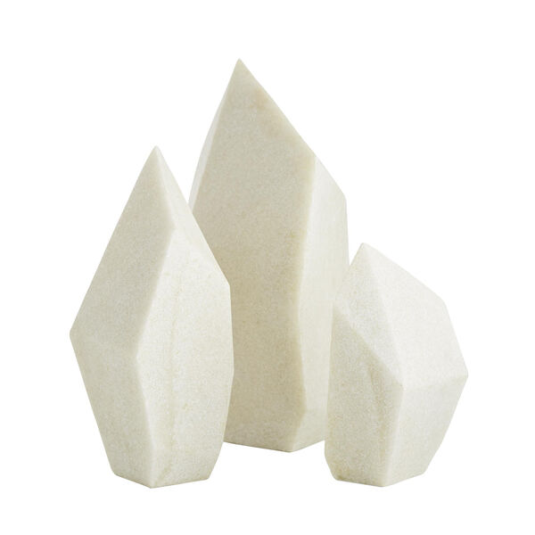 Nerine Faux Marble Sculpture, Set of Three, image 1
