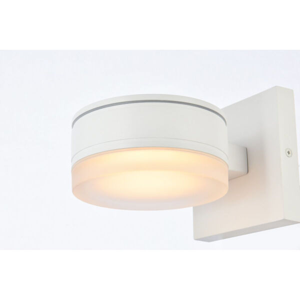 Raine White Eight-Light LED Outdoor Wall Sconce, image 3